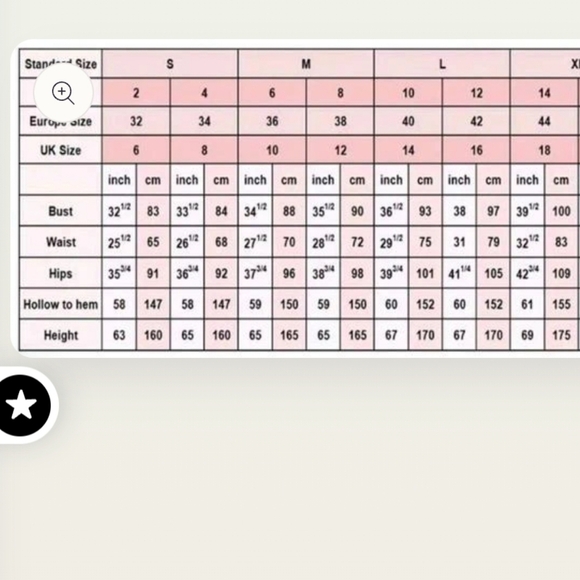 NWT LanTing Pink Satin Strapless Jumpsuit With Bowknot Back Medium Check Chart - Picture 12 of 12